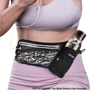 OTraki Black Hiking Bum Bag/Fanny Pack